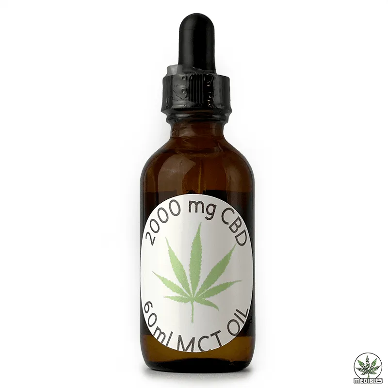 CBD Tincture 2000MG - Mohawk Medibles