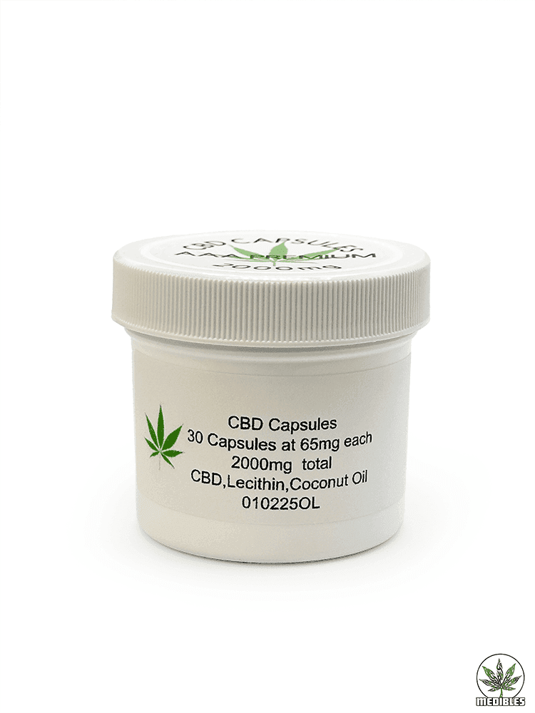 CBD Capsules – 2000mg - Mohawk Medibles