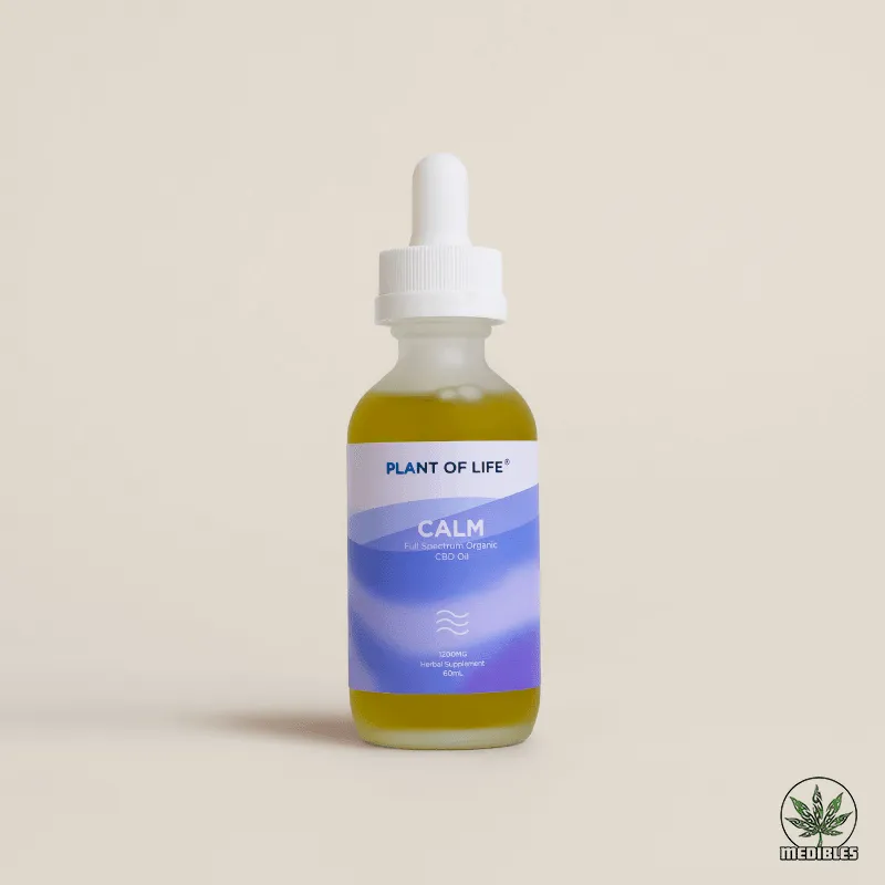 Plant of Life Full Spectrum Organic CBD Oil Calm *SALE* - Mohawk Medibles