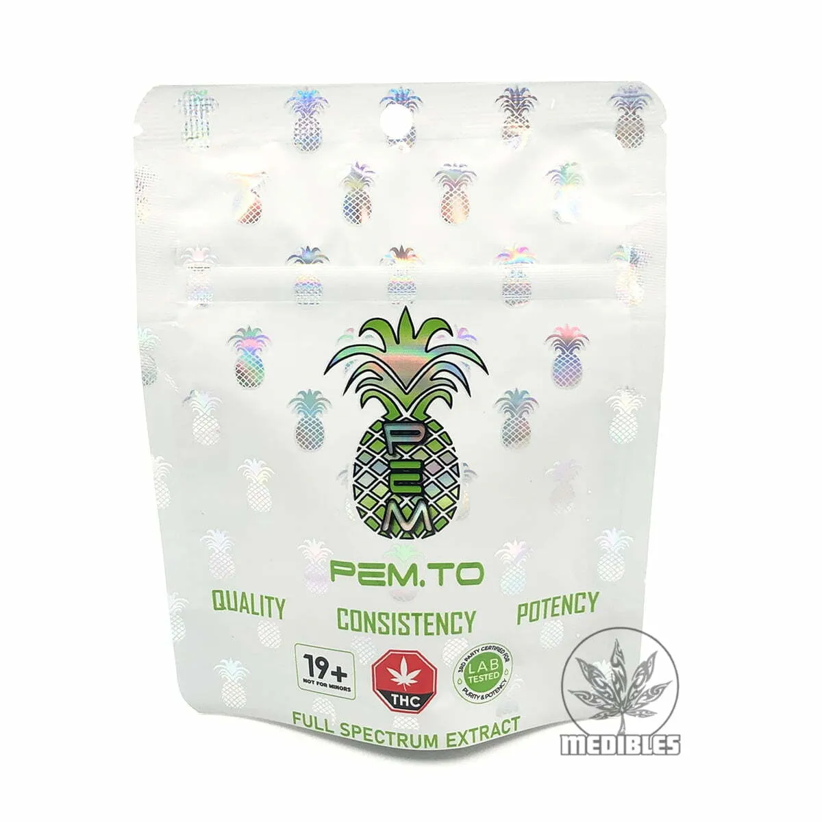 Pineapple Express Meds (PEM) Gummy - Mohawk Medibles