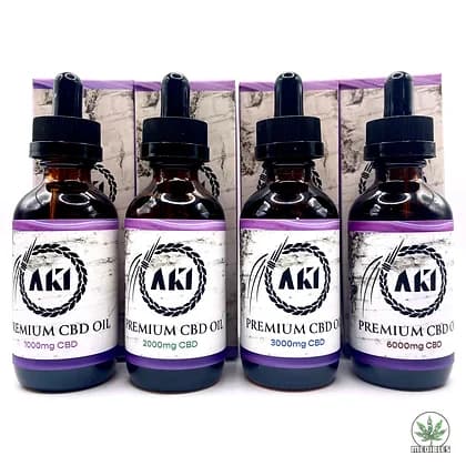 AKI Wellness – Premium CBD Oil 60ML *SALE* - Mohawk Medibles
