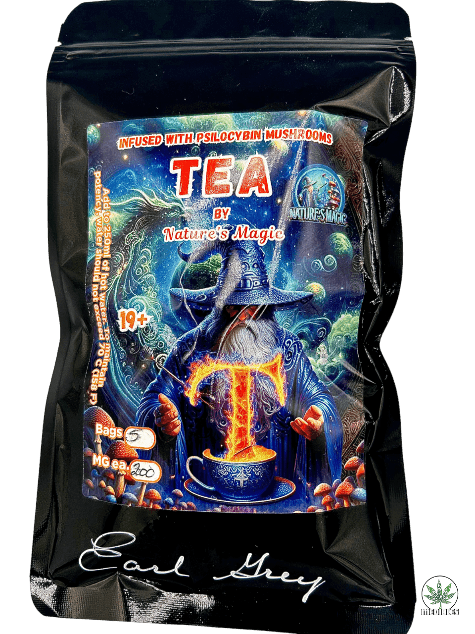 Natures Magic Earl Grey Psilocybin Tea - Mohawk Medibles