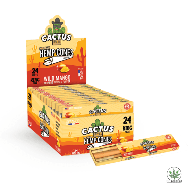 Cactus Labs King Size Pre Rolled Flavour Hemp Cones - Mohawk Medibles