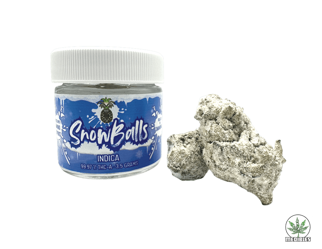 Pineapple Express Meds (PEM) – Snow Balls 3.5G or 7G - Mohawk Medibles
