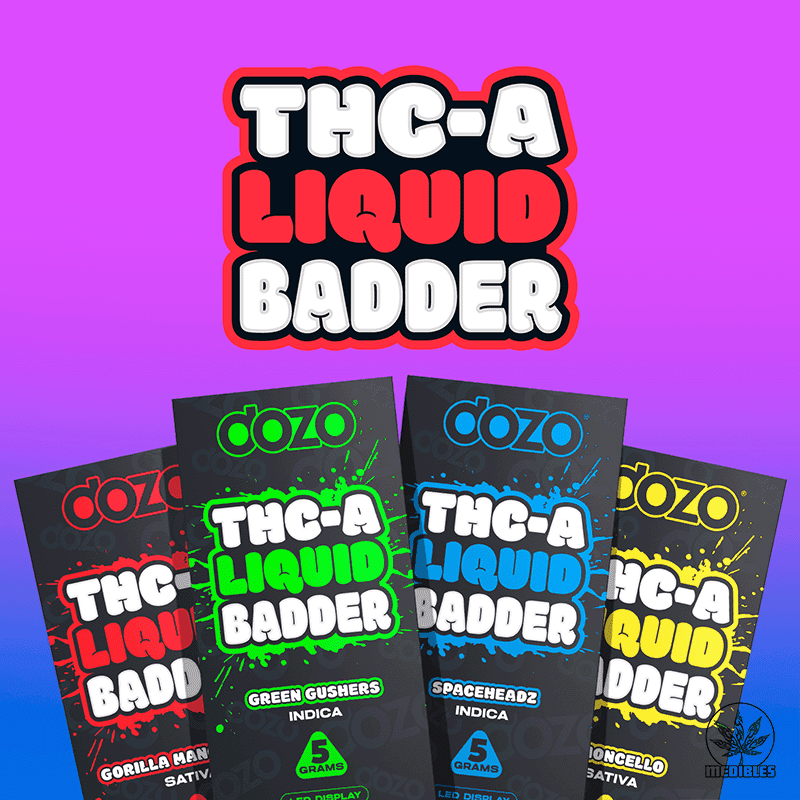 Dozo – THC-A Liquid Badder Vape 5g - Mohawk Medibles