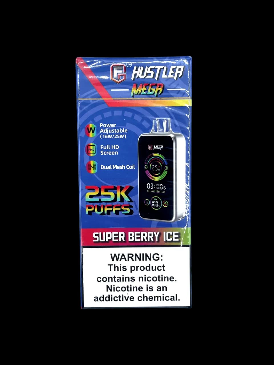 Hustler MEGA 25k Nicotine Vape - Mohawk Medibles