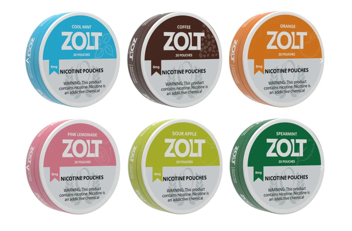 ZOLT 8mg and 15mg Nicotine Pouches | Mohawk Medibles - Mohawk Medibles