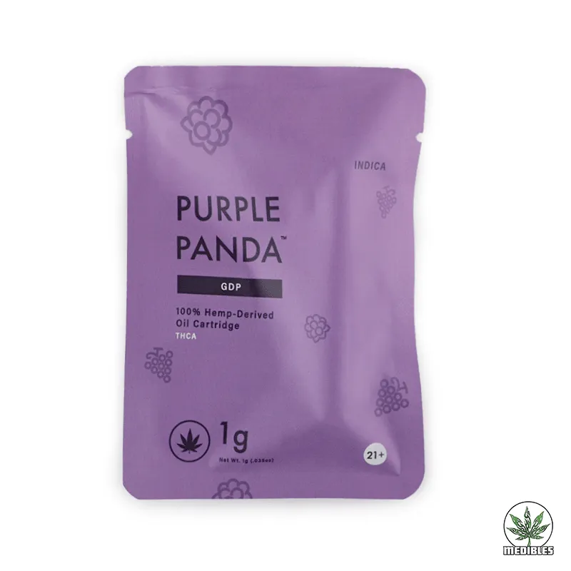 Purple Panda – THCA Cartridge 1g - Mohawk Medibles
