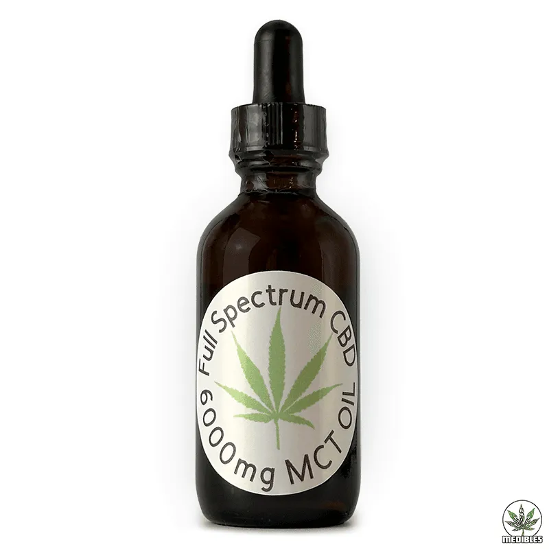 Full Spectrum CBD Tincture 6000MG - Mohawk Medibles