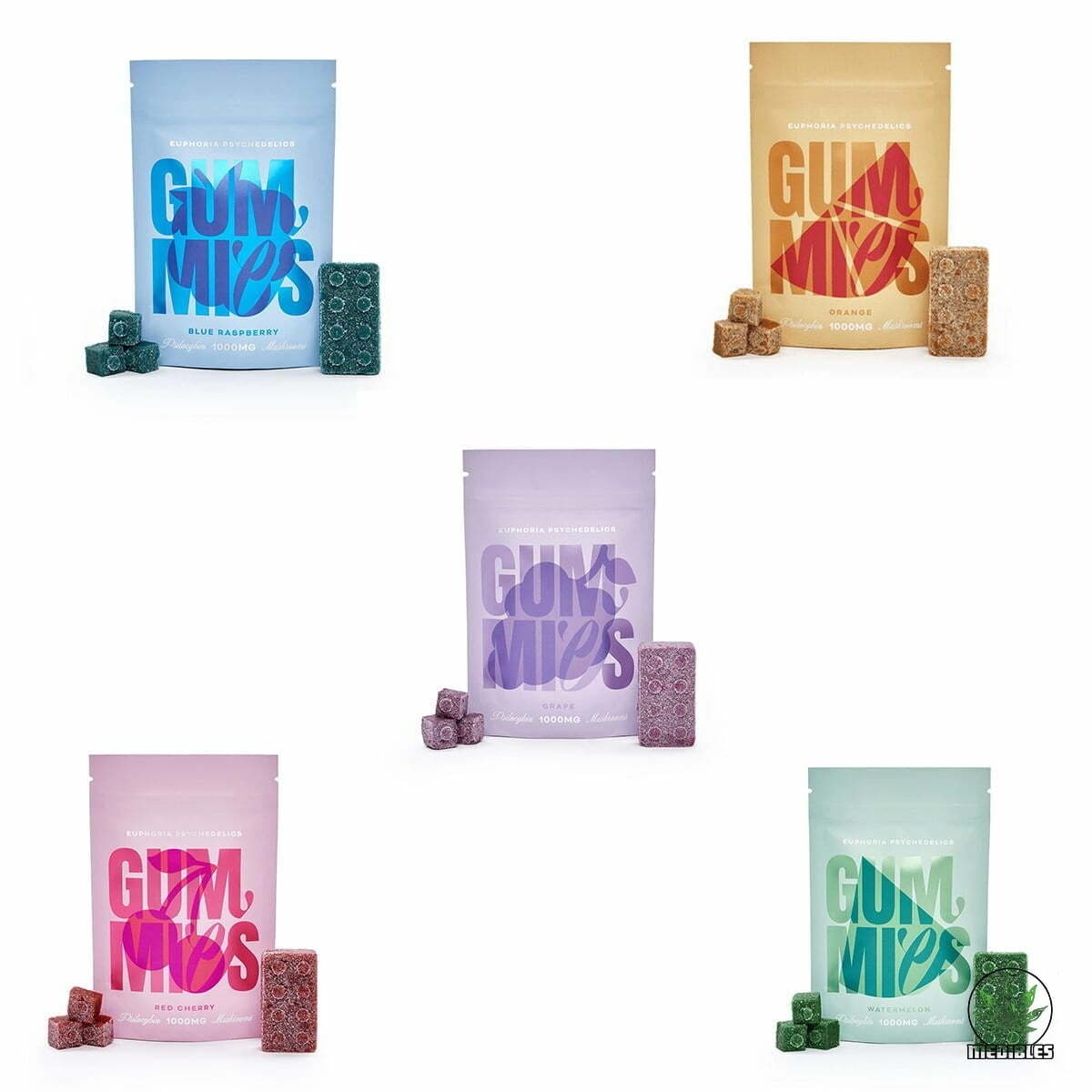 Euphoria Psychedelics Gummies - Mohawk Medibles