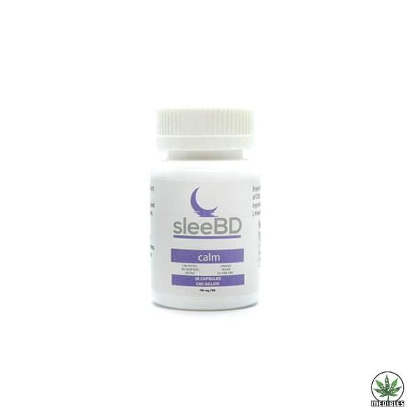 SleeBD Calm CBD Capsules - Mohawk Medibles